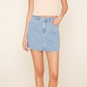 Jean skirt